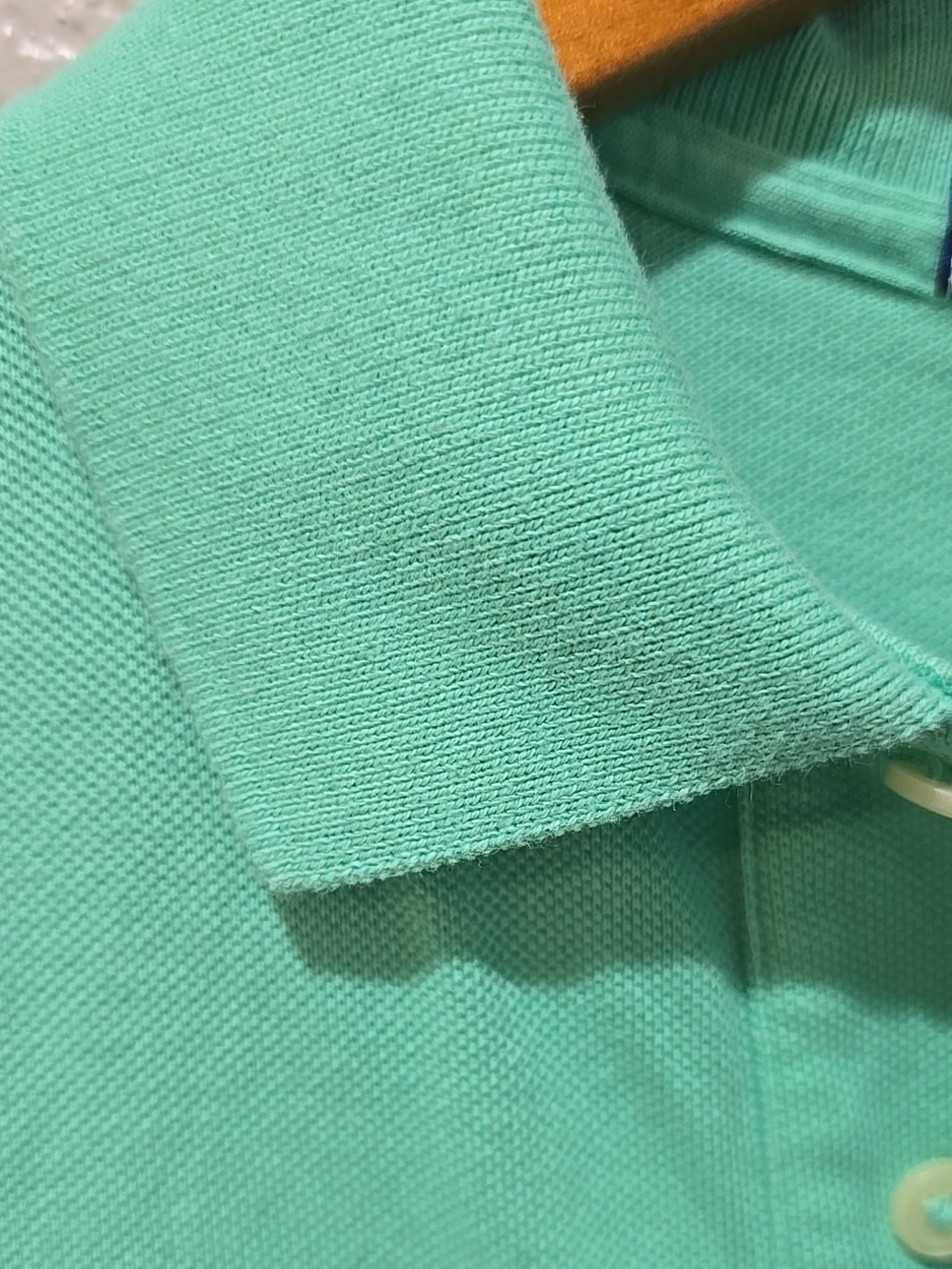 Polo by Ralph Lauren Seafoam Green Short-Sleeve Polo - Picture 3 of 5